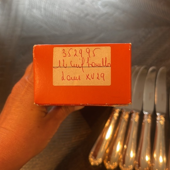 Saint Hilaire Vintage (11) Silver Plated Knife Set - Picture 2 of 2